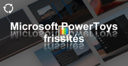 Bejegyzés, Facebook, Twitter: Microsoft PowerToys frissítés